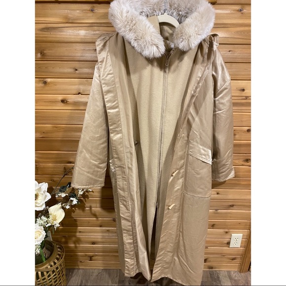 Linda Lundstrom 100% Wool La Parka Vintage Coat - Picture 2 of 16